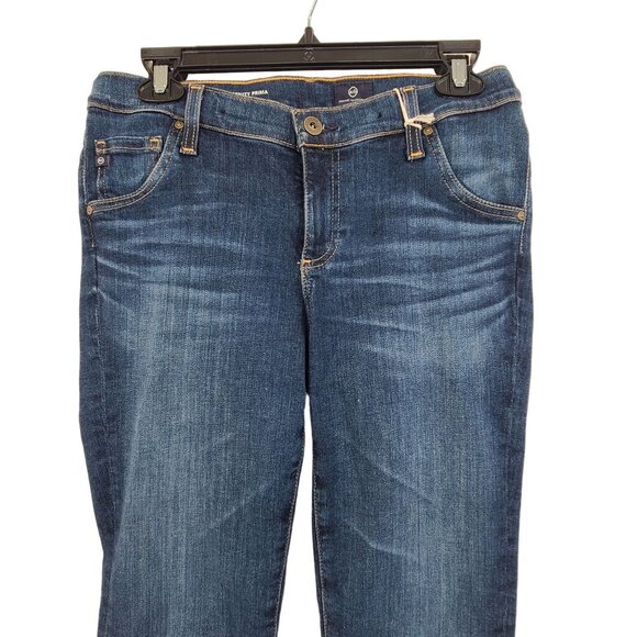 Adriano Goldschmeid NWT Women's Maternity Prima Cigarette Leg Jeans Blue Size 27 - Picture 3 of 14